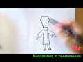 How to draw the Quaid-e-Azam Mohammad Ali Jinnah (toffeetv.com)