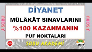 Diyanet Sözlü Mülakatını %100 kazanmanın Yolları