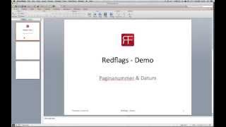 Automatic Date and Page Number - PowerPoint