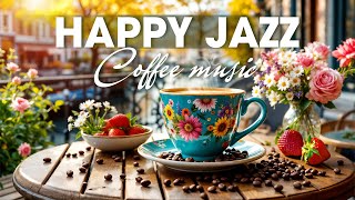 Happy February Jazz ☕ Relaxing Morning Coffee Jazz \u0026 Sweet Spring Bossa Nova for Study, Work, Chill