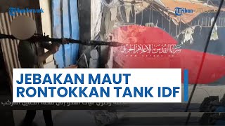 UPDATE Hari ke-251 Perang Israel-Hamas: Jebakan Maut Brigade Al-Quds Rontokkan Tank Merkava IDF