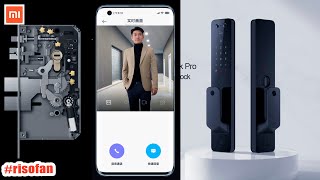 Xiaomi Automatic Smart Door Lock Pro Fingerprint NFC Unlocking 172° Camera with Doorbell.