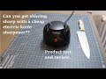 Review of the Tower Electric Knife Sharpener