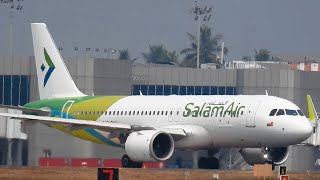 SalamAir Airbus A320-251N Takeoff At Calicut Airport | കോഴിക്കോട് നിന്നും ടേക് ഓഫ് ചെയ്യുന്ന സലാംഎയർ