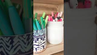 Tips for organizing and storing your art supplies! 🎨🖌️ #artsupplies