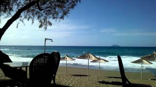 Winter time - Kalamaki Beach Middle South Crete - Mesara Sea