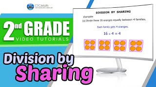 2nd Grade Math Tutorials: Division by Sharing