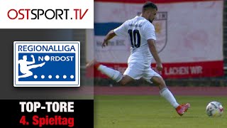 RUMS! Die besten Tore des 4. Spieltags | Regionalliga Nordost | OSTSPORT.TV