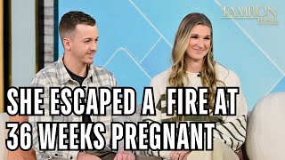 She Escaped a Raging Fire While 36 Weeks Pregnant