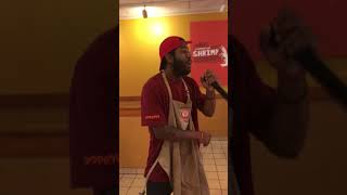 Kansas City man quits his job by singing