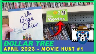 DOLLAR TREE APRIL 2023 Blu Ray & DVD Movie Hunt #1 - 2 for $1 Madness Begins