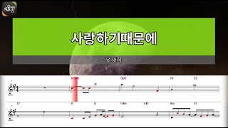 [아싸매직씽] 유재하  - 사랑하기때문에  [악보 버전]