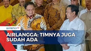 Airlangga Sebut Kian Intens Komunikasi Dengan Prabowo, Sinyal Bergabung?