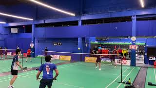 Tegshee Baasansukh | Men’s doubles in Eastern Collegiate Tournament in Club28