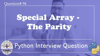 Check for Special Array | Python Interview Questions | Data Engineer Interview Question | FAANG