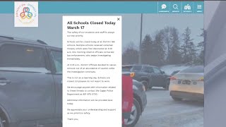 District closes schools over multiple voicemail threats