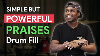 Simple BUT POWERFUL Praises Drum Fill Tutorial (African Gospel) - DRUM LESSON | Jaystiqs