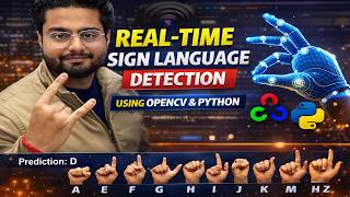 Real Time Sign Language Detection using OpenCV Python | Tensorflow | Computer Vision