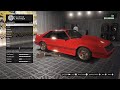 GTA V Online PS5 NEW DLC Vehicle Customization - Vapid Dominator FX (1979 Fox Body Mustang)