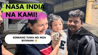 NASA INDIA NA KAMI! SOBRANG TUWA NG MGA BIYENAN