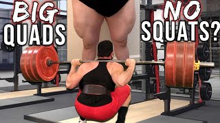 How to Get BIG Quads Without Squats? Try These Exercises