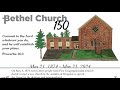 Bethel Kingston 150th Anniversary // A Highlight of 150 Years