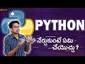 What can we do with Python | What after Python | Next Python | Python Programming in Telugu