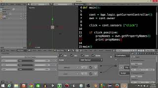 UPBGE - Getting Object Properties List With Python
