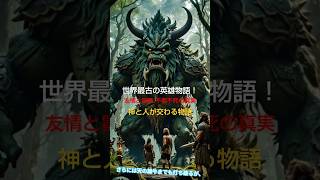 メソポタミア文明「ギルガメシュ叙事詩」：世界最古の英雄物語に隠された真実とは？ VOICEVOX:青山龍星  #shorts #ギルガメシュ  #メソポタミア文明