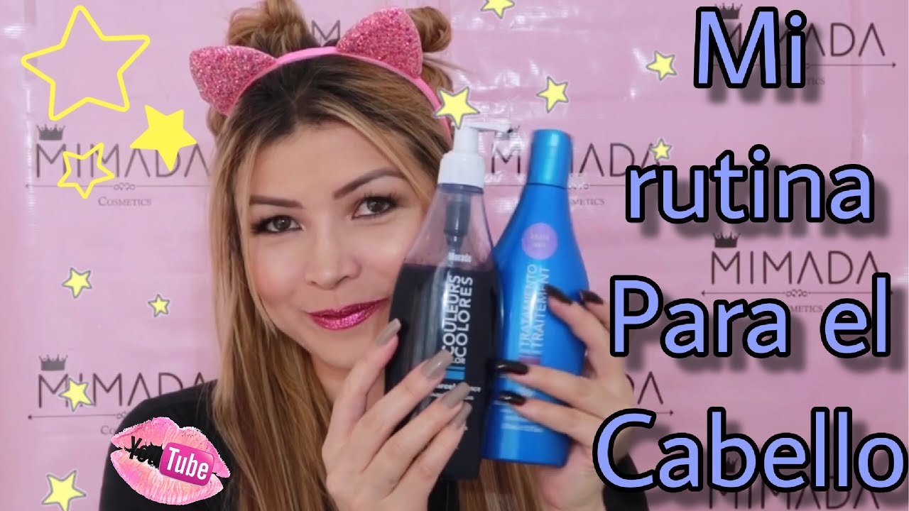 MI RUTINA PARA EL CABELLO PASO A PASO - YouTube