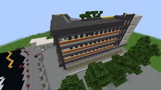 Mincraft 台北市立松山家商廣告設計大樓學生團隊建設計畫 90%完成