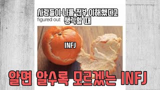 INFJ 해외 밈, 짤 번역 | 인프제는 상냥해 | 누구보다 속내를 잘 파악하는 MBTI 유형