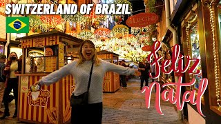 The SWITZERLAND of BRAZIL 🇧🇷 In search of the Christmas spirit in Campos do Jordão