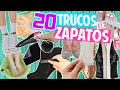 20 TRUCOS/HACKS DE ZAPATOS QUE TODA MUJER DEBERÍA SABER! |TIPS CALZADO| Magic Armarium