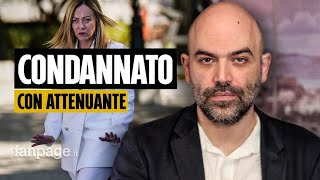 Roberto Saviano commenta la condanna per diffamazione: "Meloni voleva intimidirmi, ha fallito"