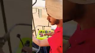 Vishal 435 combine harvester machine gehu 🌾 cutting in mp #shorts #viralvideo #song #viral #new