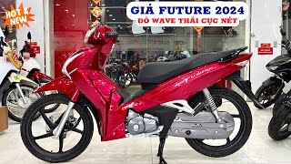 Giá Honda FUTURE LED 2024 Màu Đỏ Wave 125i Mới Nhất & Góp Nhận Cavet Gốc | Tuấn Hồng Đức 6