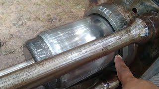 seal replacement process, hydraulic breaker