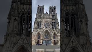 Catedral de Reims , patrimonio de la humanidad #unesco #iglesia #turismodeexperiencia #francia