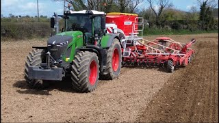 FENDT 942 VARIO   Cultivating \u0026 Sowing