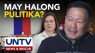 Sen. JV Ejercito, naniniwalang may halong pulitika ang impeachment case vs VP Sara