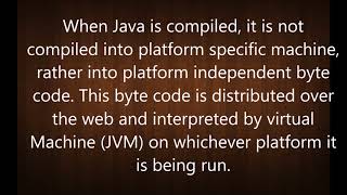 Java Virtual Machine and Java’s platform independent feature? | Java Interview Questions