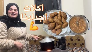 أكلات  عمرها مئات السنين🔥كبة راهب وكبة أبو أمون على صوبيا الحطب 🪵🔥