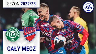 (1/2) Warta Poznań - Raków Częstochowa | CAŁY MECZ | Ekstraklasa 2022/23 | 18. Kolejka