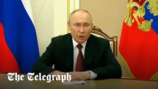 Putin ignores Wagner coup in latest speech