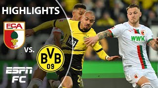 FC Augsburg vs. Borussia Dortmund | Bundesliga Highlights | ESPN FC