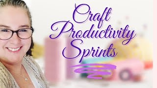 Crafting with DDs Craft Productivity Sprints - Work My WIPs