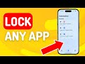 How to Lock Any iPhone App With Face ID or Passcode