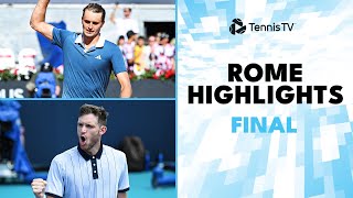 Alexander Zverev vs Nico Jarry For The Title! | Rome 2024 Highlights Final