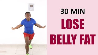30 Minute Standing Workout to Lose Belly Fat (Low Impact)
